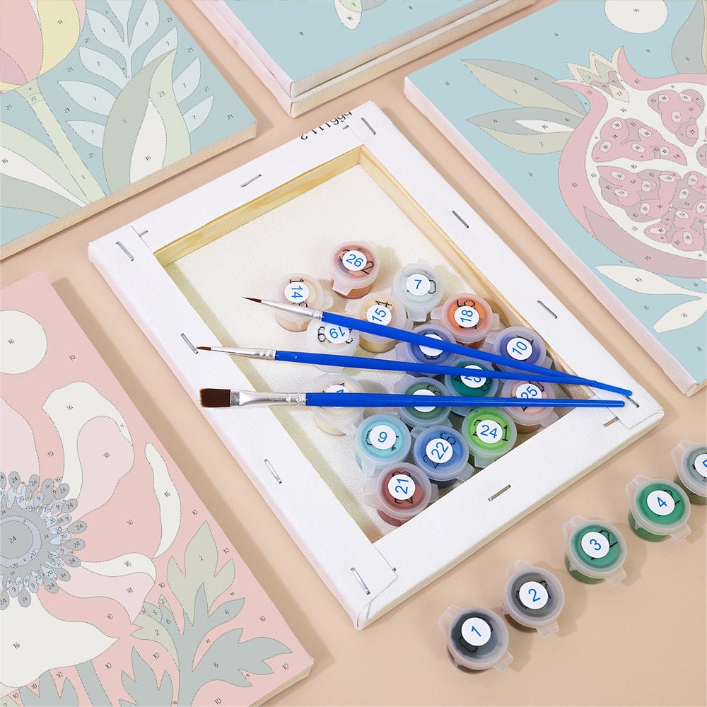 Bold Nature Prints mini painting set