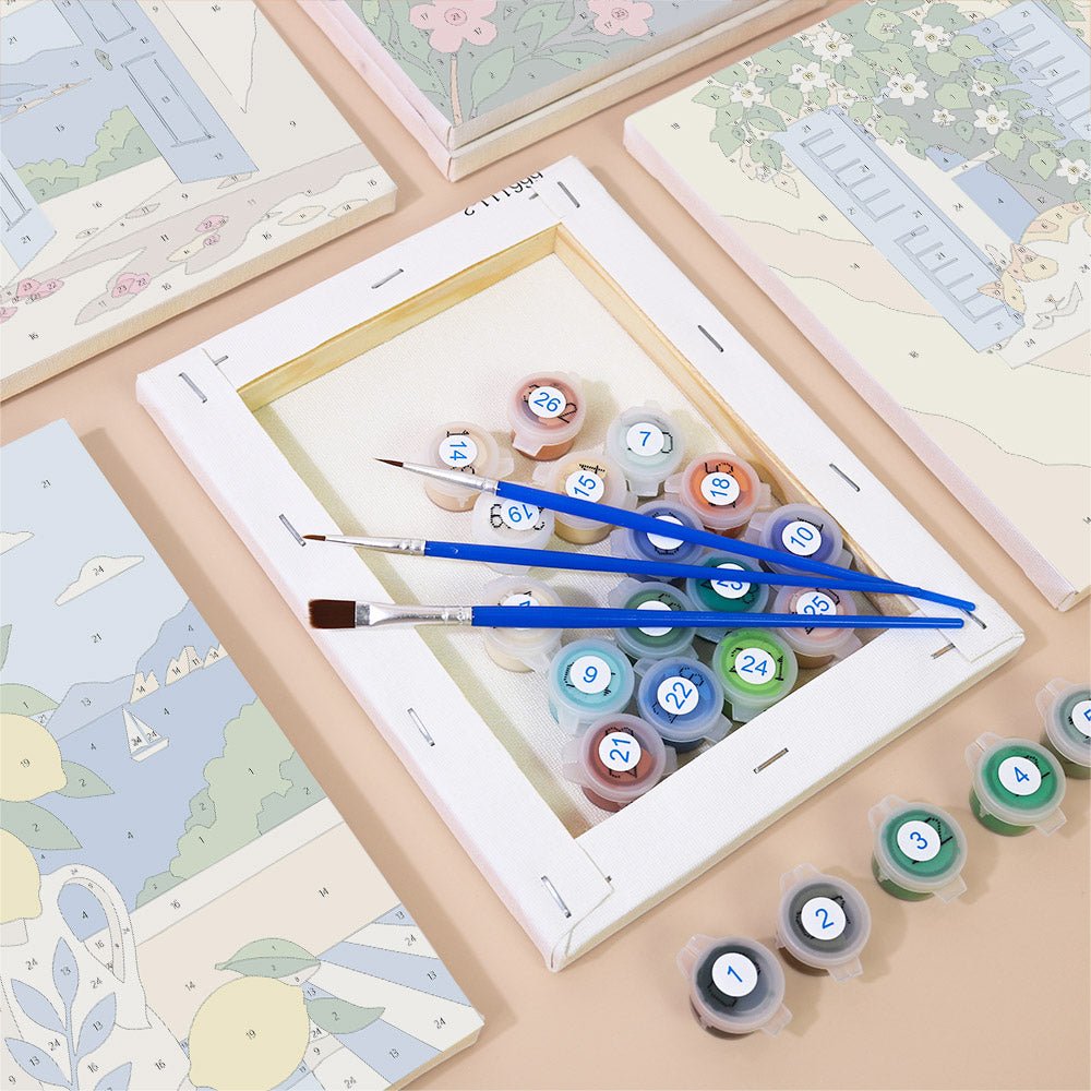 Coastal Daydreams mini painting set