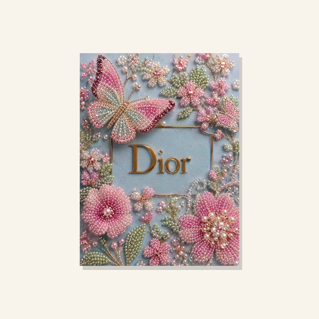 Dior Butterfly Garden - Pearl Painting - Judy Paint