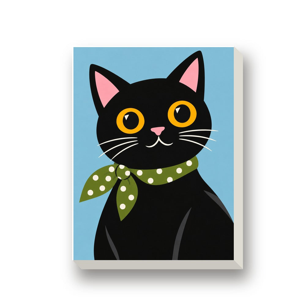Fancy Feline Nights mini painting set