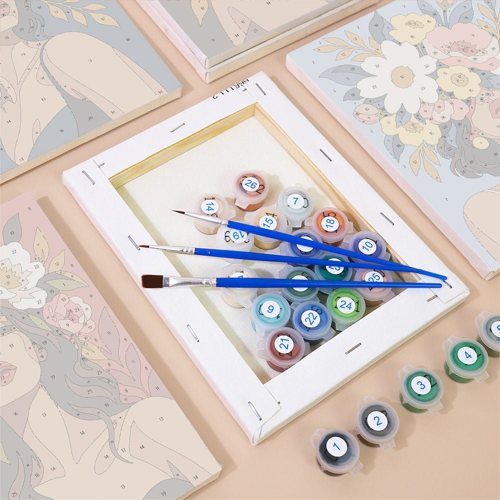 Floral Muses mini painting set