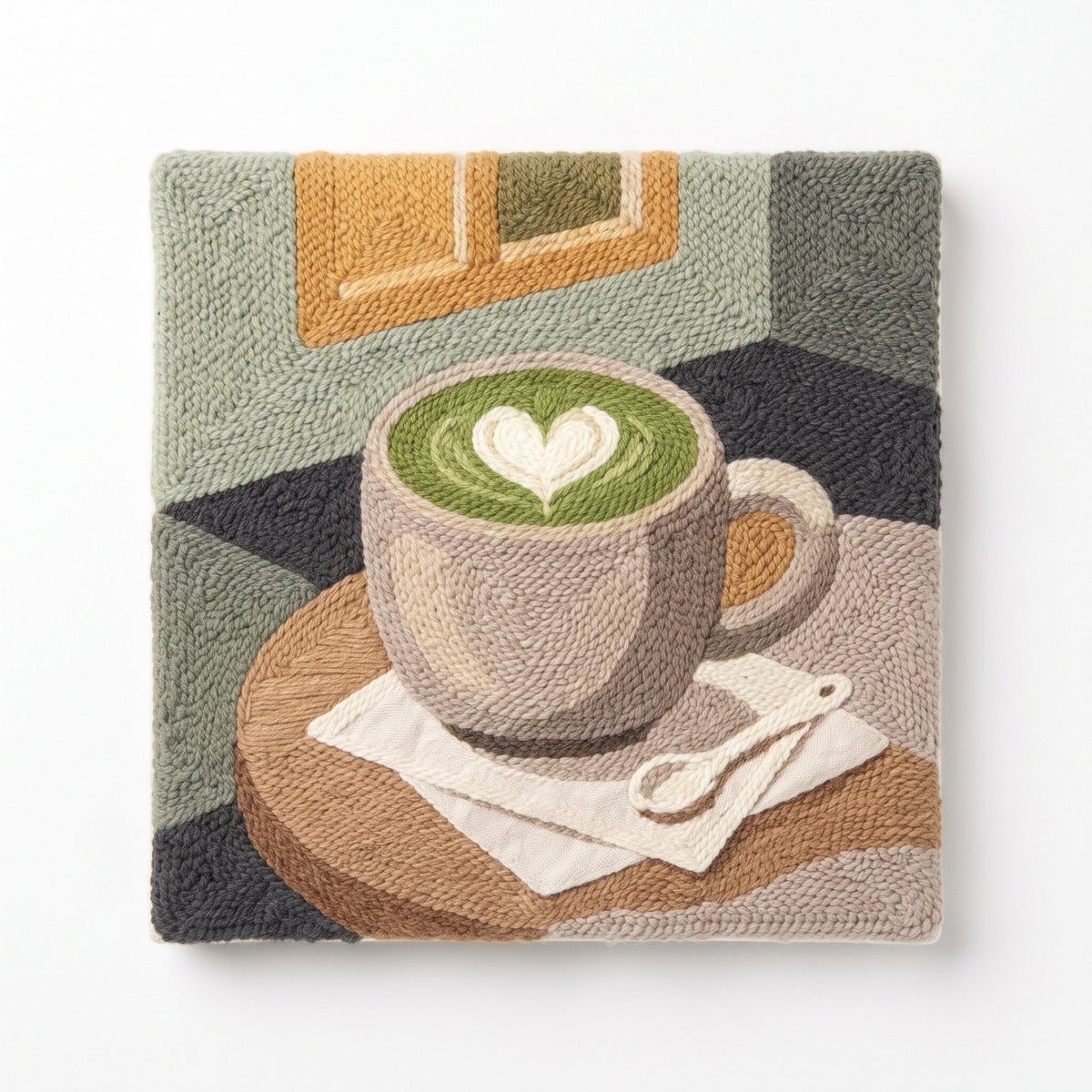 Fresh Matcha Latte - Square Edition - Judy Paint