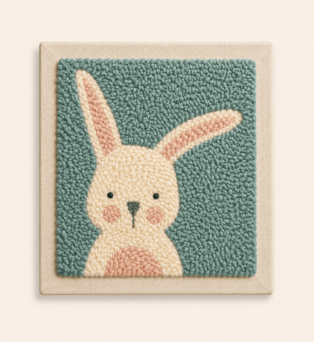 Loopy Bunny - Square Edition - Judy Paint