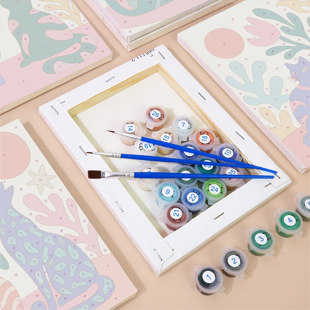 Matisse Cats mini painting set