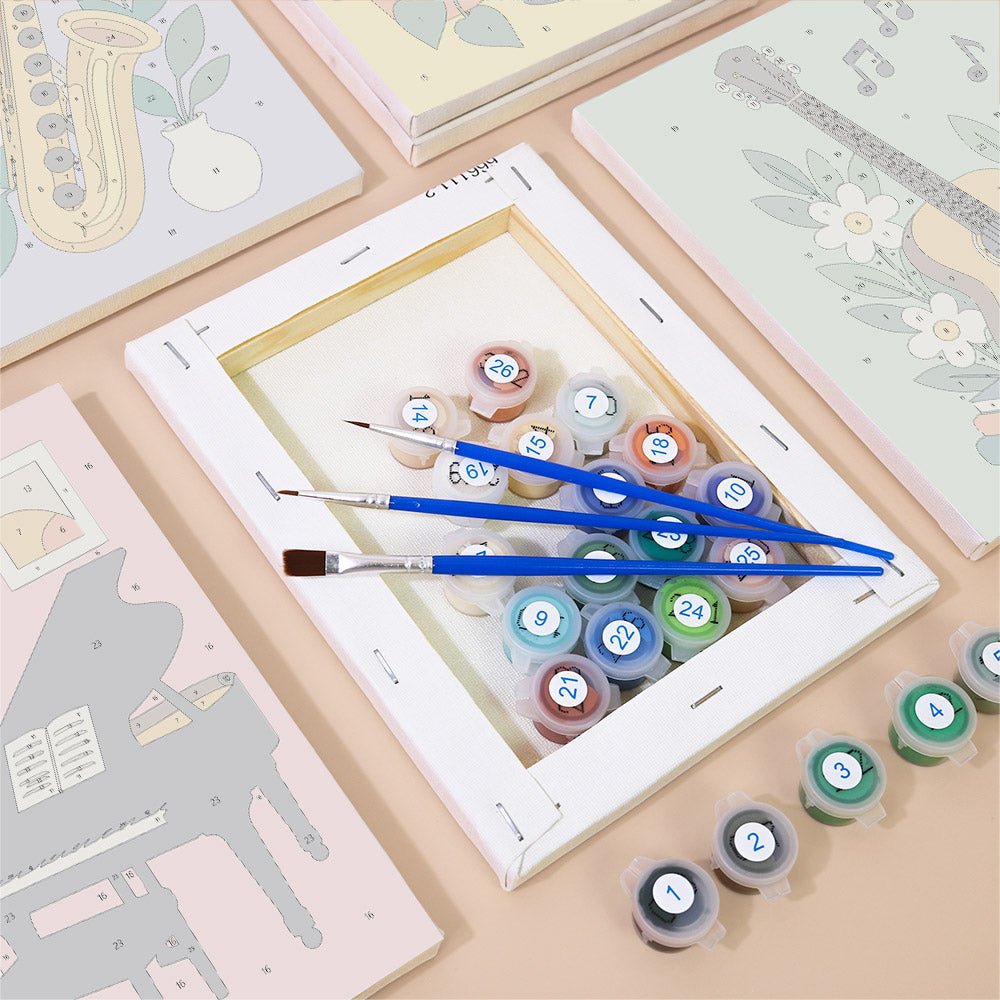 Music Corner mini painting set