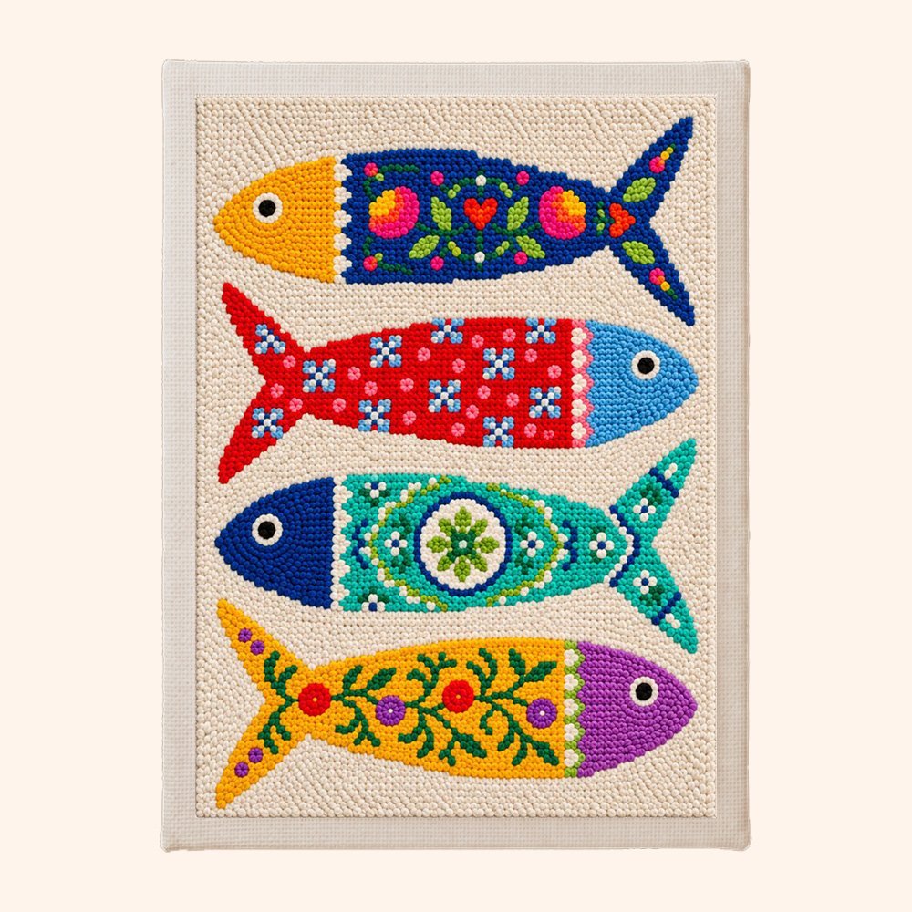 Playful Shoal - Vertical Edition - Judy Paint