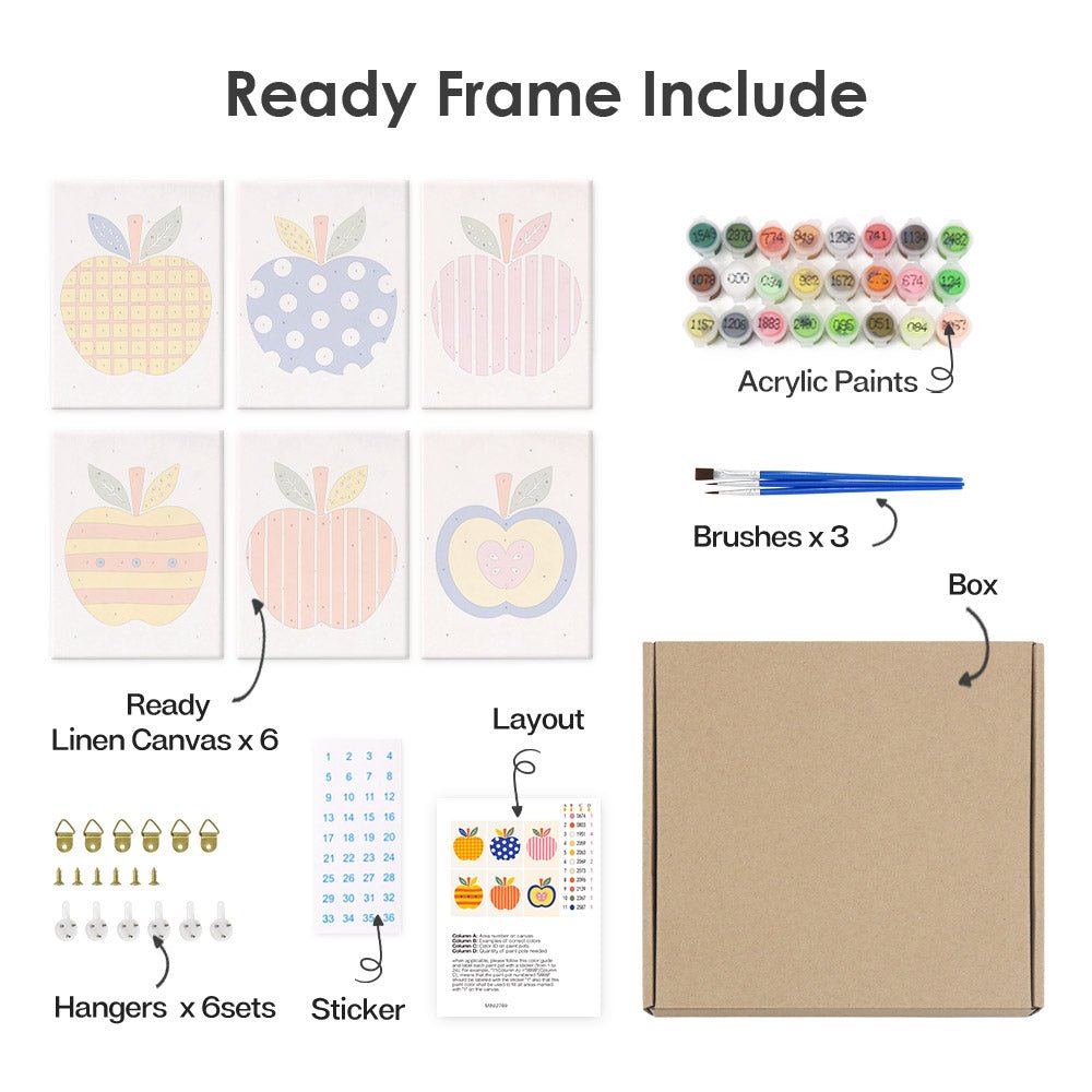 What's included with the framed canvas version