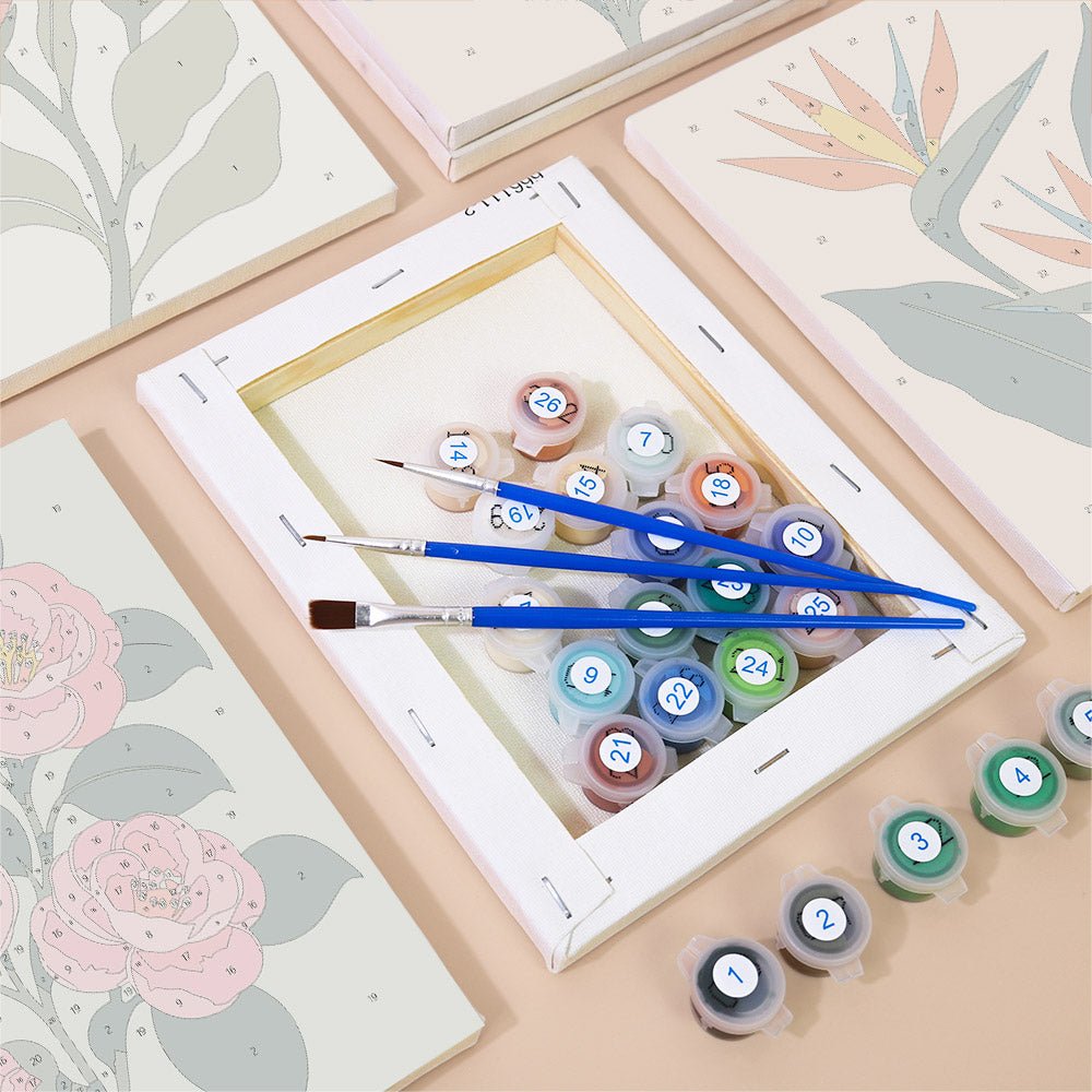 Protea and Paradise mini painting set