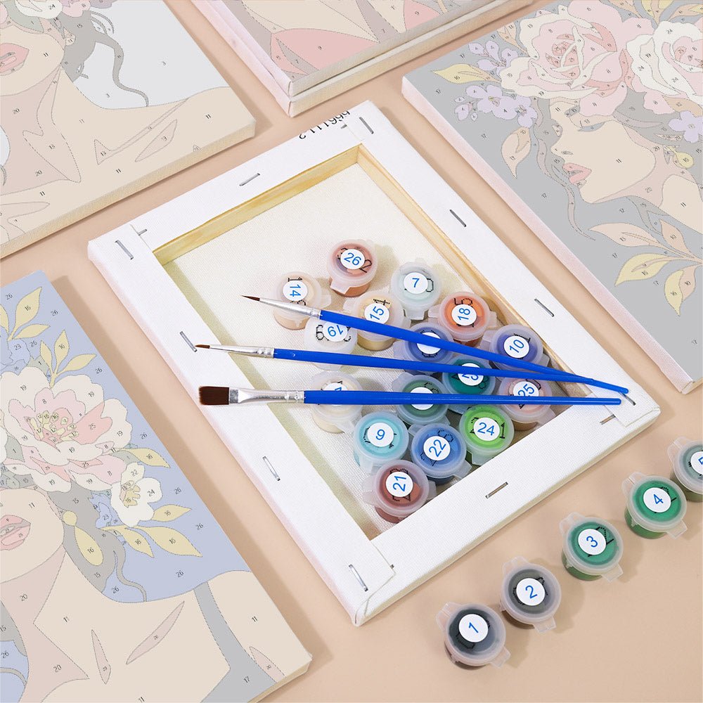 Rose Goddesses mini painting set