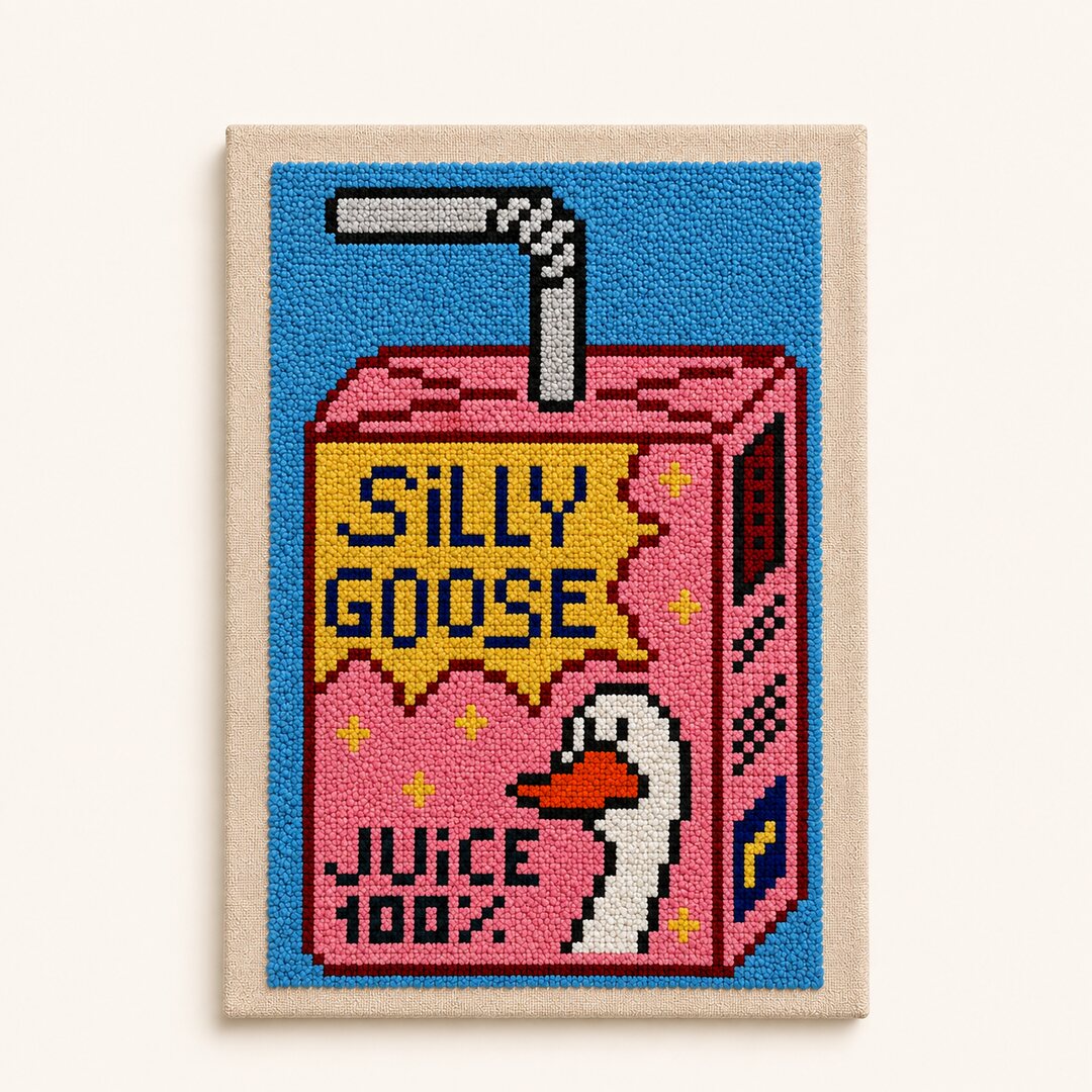 Silly Goose Juice - Vertical Edition - Judy Paint