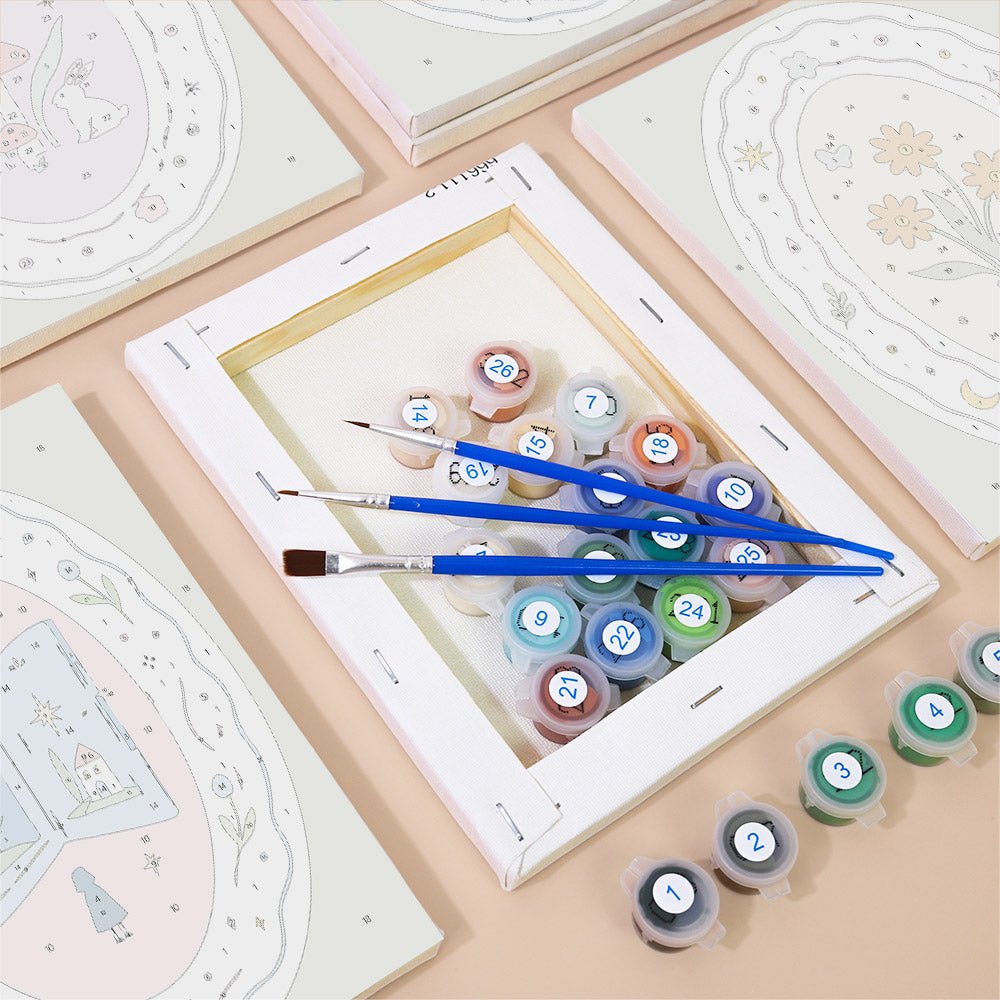 Storybook Cameos mini painting set
