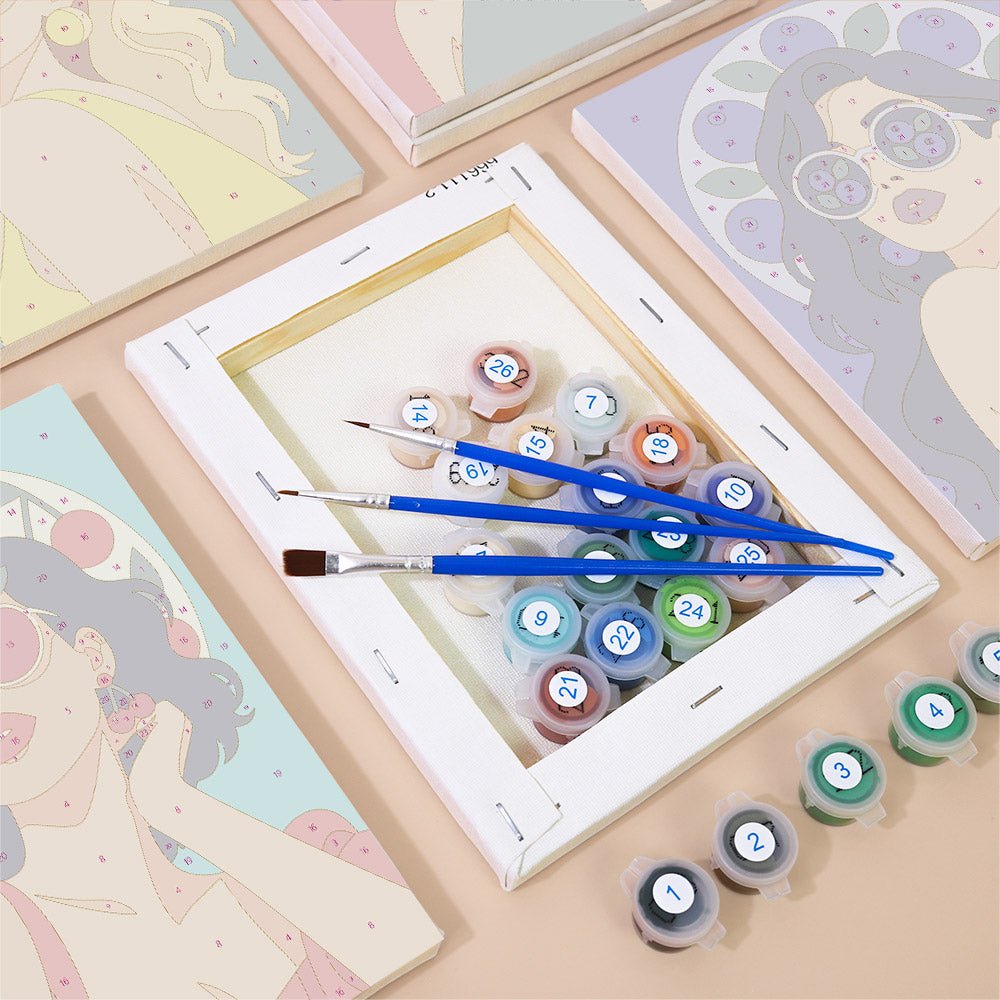 Sunglasses Divas mini painting set