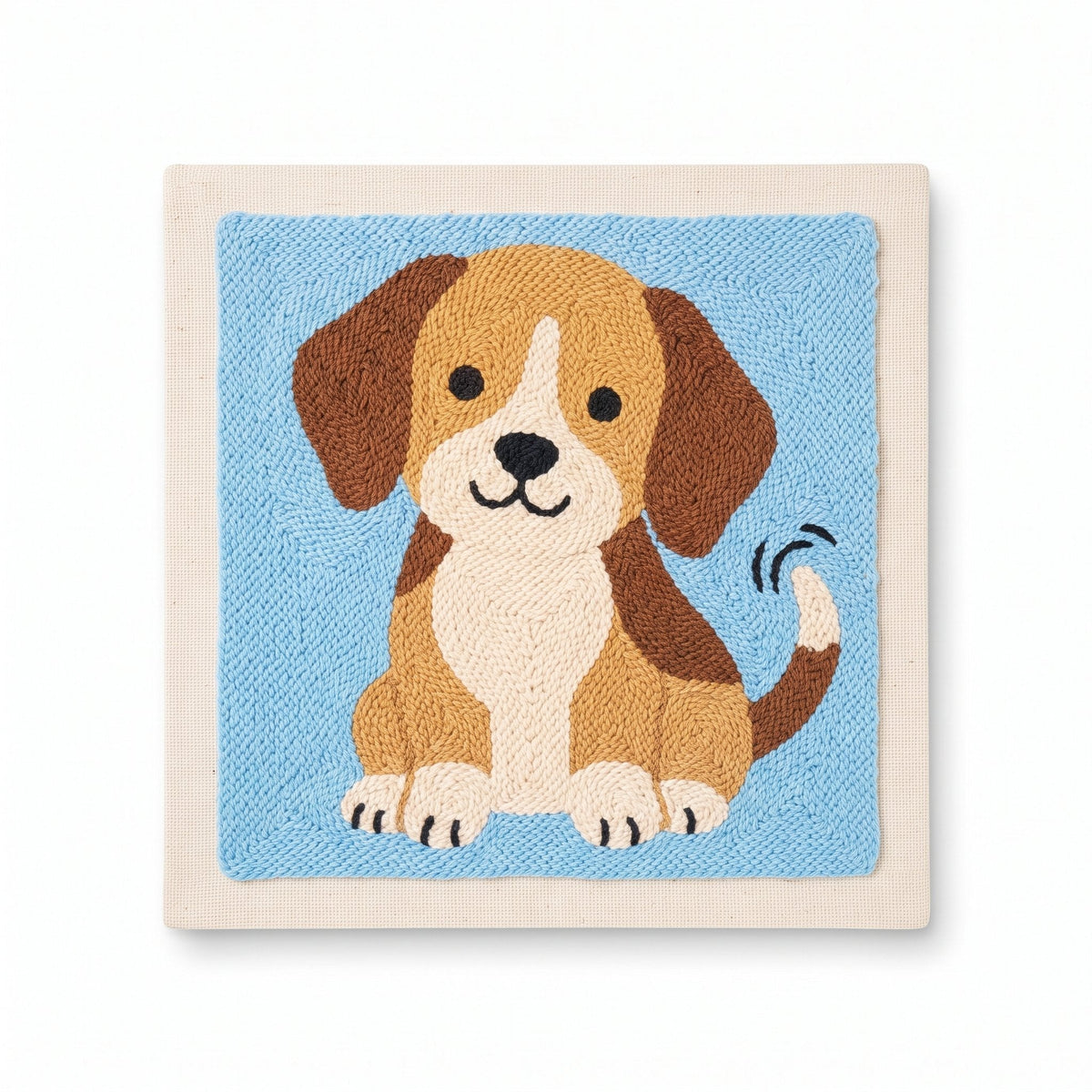 The Cheerful Beagle – Square Edition - Judy Paint