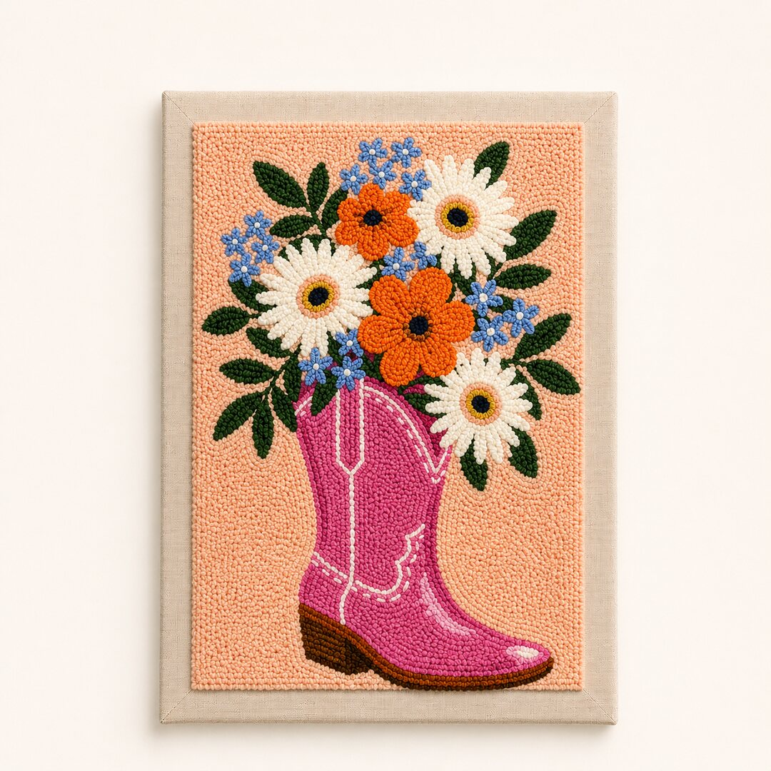 Wildflower Cowgirl - Vertical Edition - Judy Paint