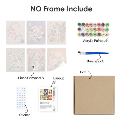 What's included with the no-frame version