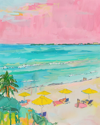 Abstract Miami Beach - Judy Paint