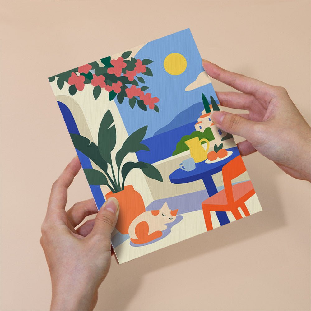 Aegean Summer mini painting set