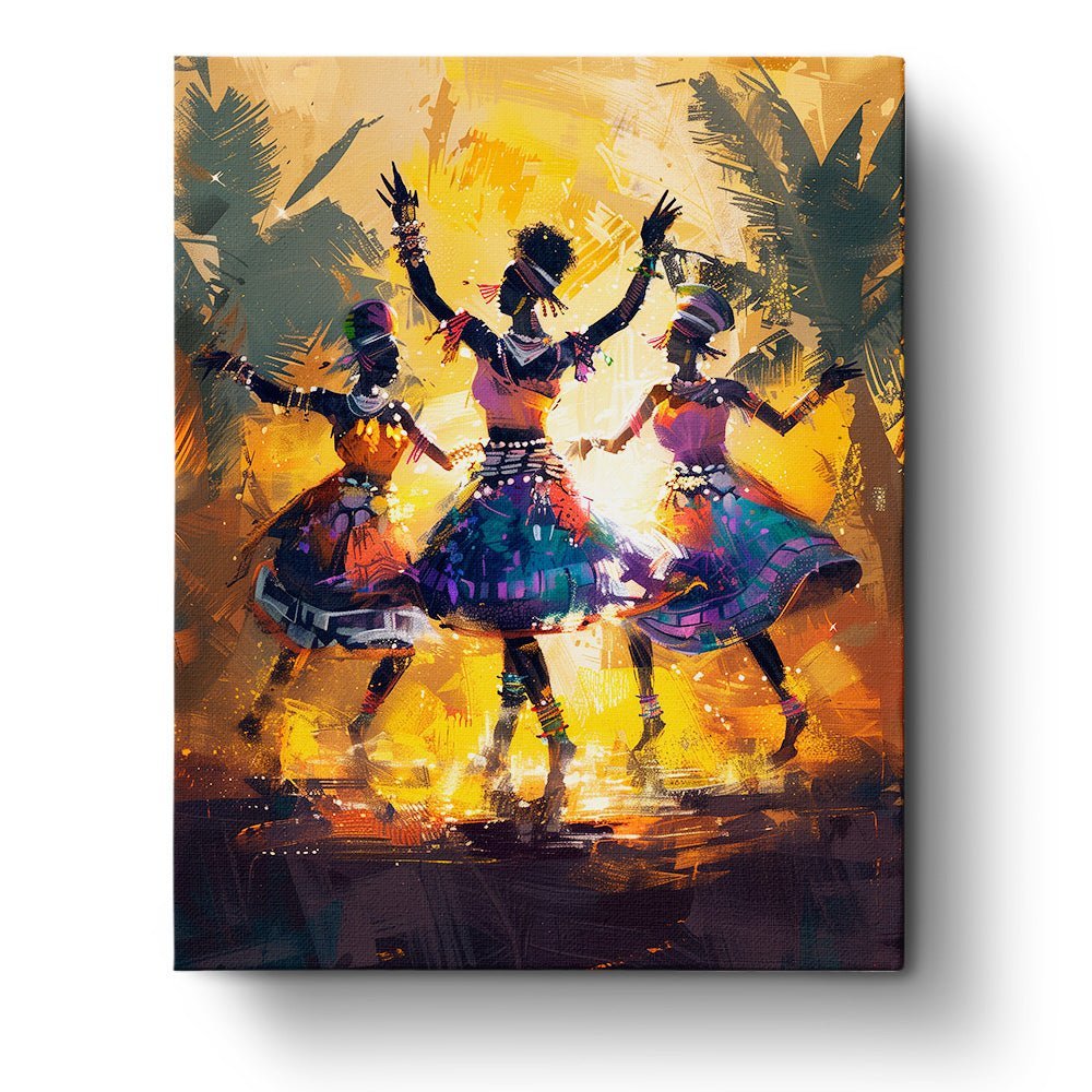 African Dancers - Judy Paint