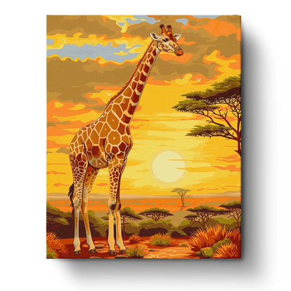 African Giraffe - Judy Paint