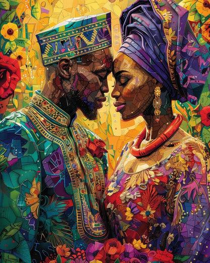 African Wedding - Judy Paint