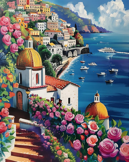 Amalfi Coast - Judy Paint