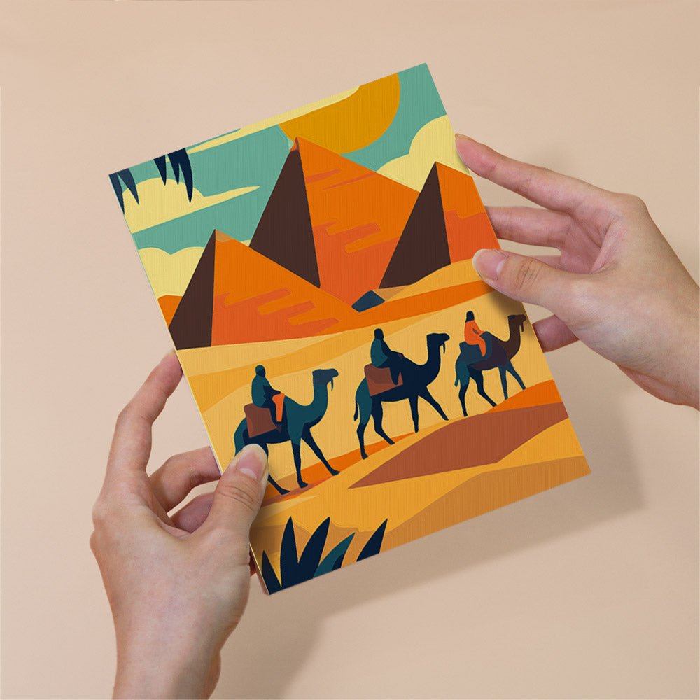 Ancient Egypt mini painting set