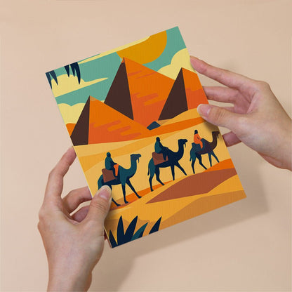 Ancient Egypt mini painting set