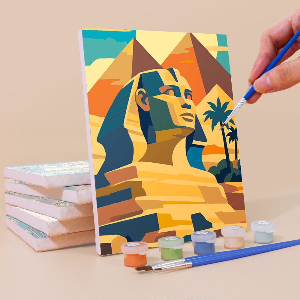 Ancient Egypt mini painting set
