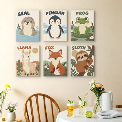 Animal ABC Friends mini painting set