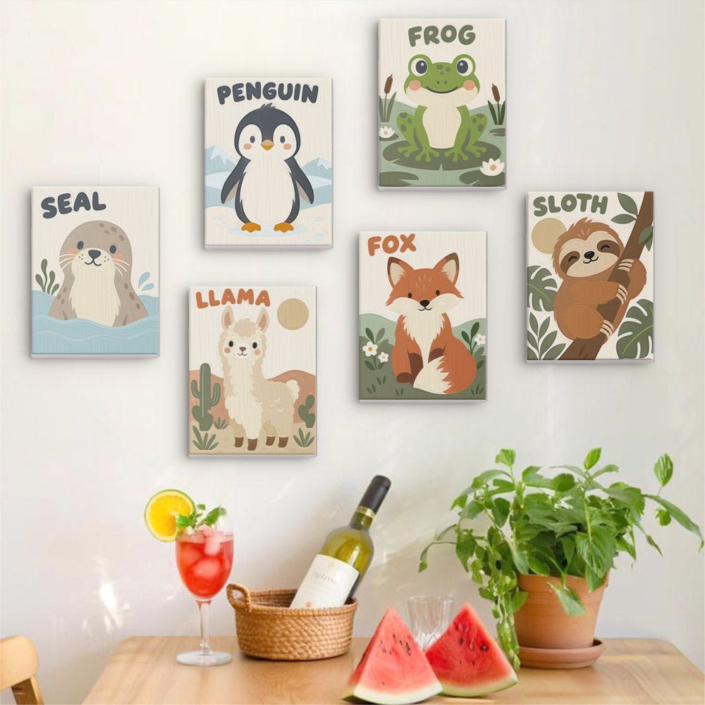 Animal ABC Friends mini painting set
