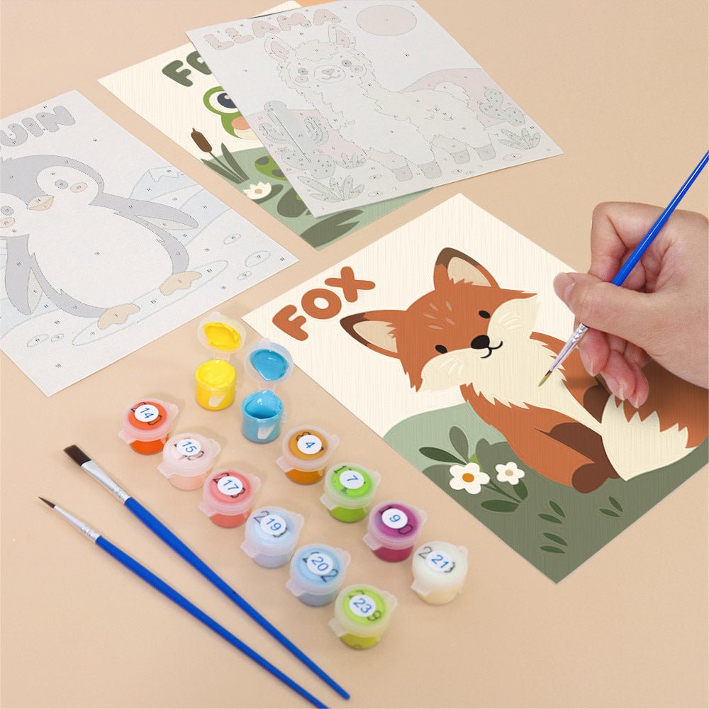 Animal ABC Friends mini painting set
