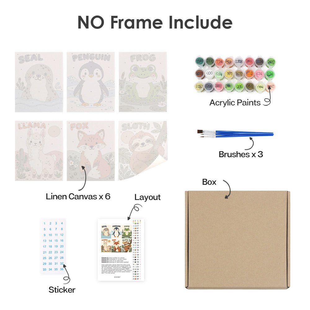 What's included with the no-frame version