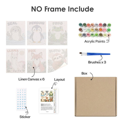 What's included with the no-frame version