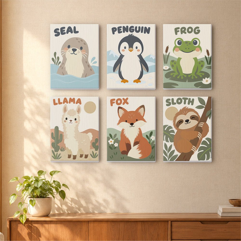 Animal ABC Friends mini painting set