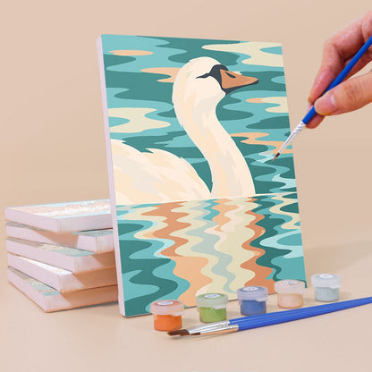 Animal Reflections mini painting set