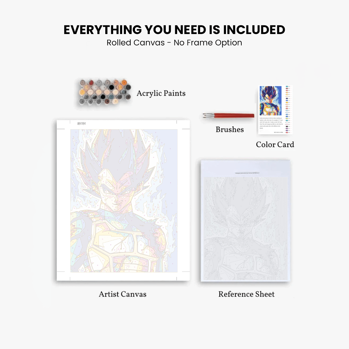 Anime - Inspired Colorful Portrait - Anime - Judy Paint