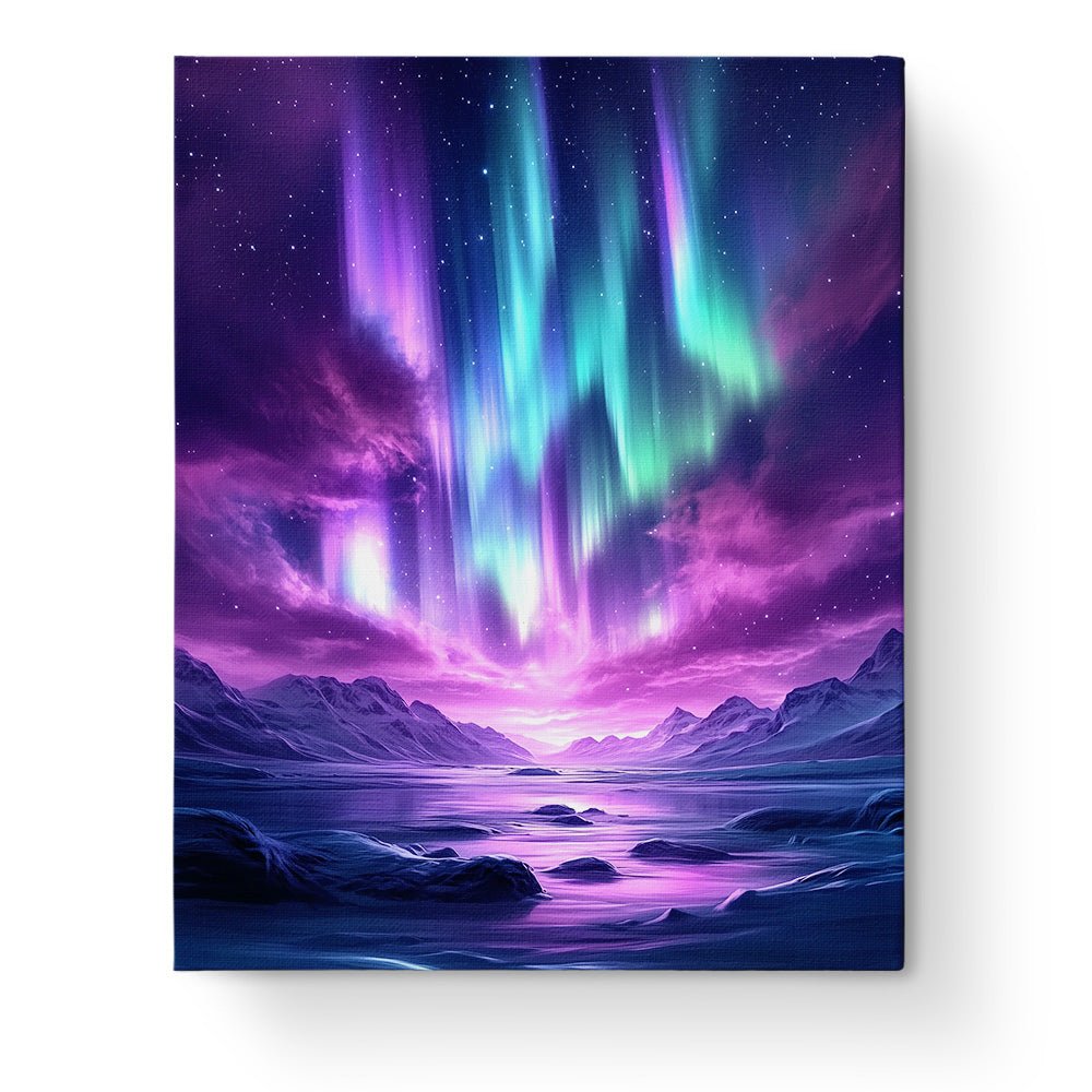 Aurora Borealis Serenity - Galaxies - Judy Paint