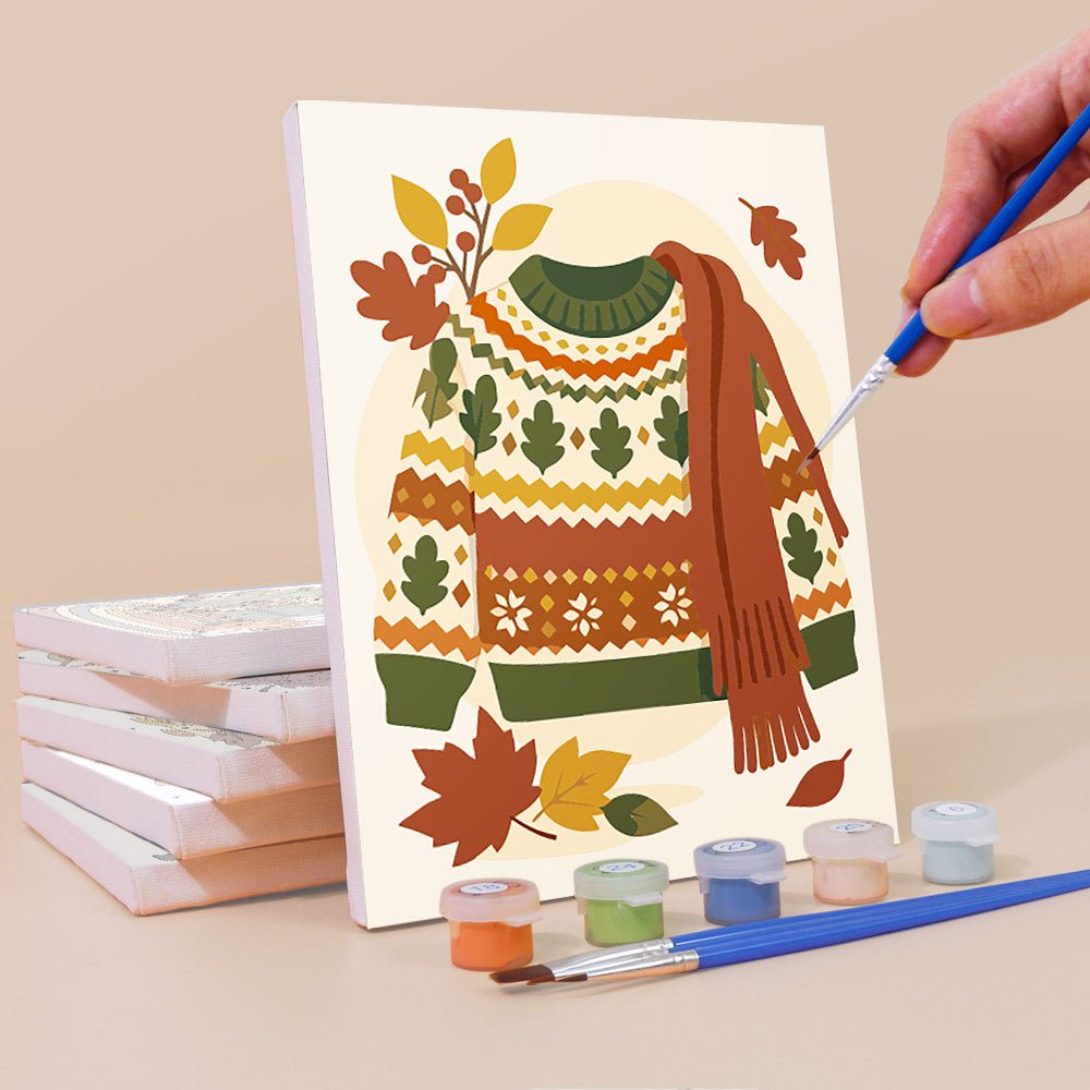 Autumn Harvest Cozy mini painting set