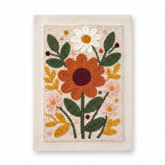 Autumn Wildflower Bouquet - Vertical Edition - Judy Paint