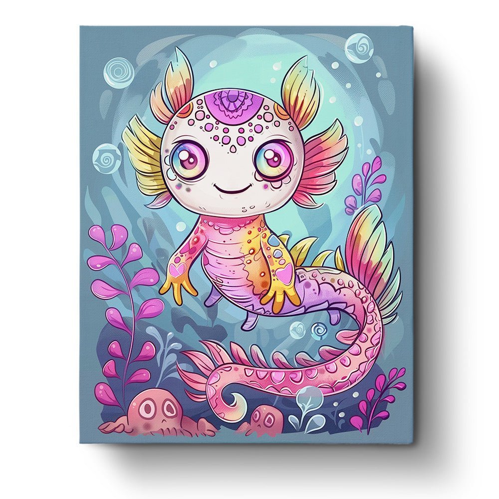 Axolotl Animal - Judy Paint