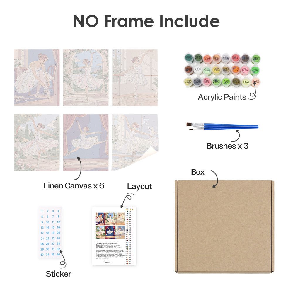 What's included with the no-frame version
