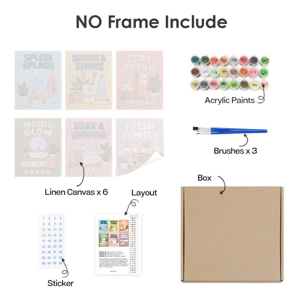 What's included with the no-frame version