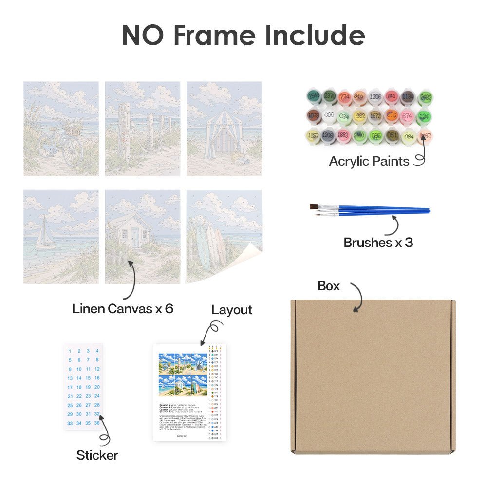 What's included with the no-frame version