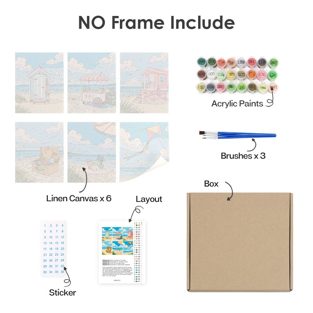 What's included with the no-frame version
