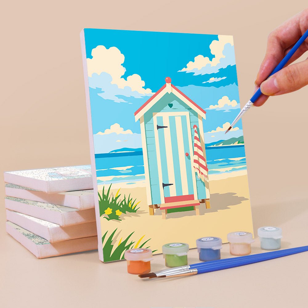 Beach Days mini painting set