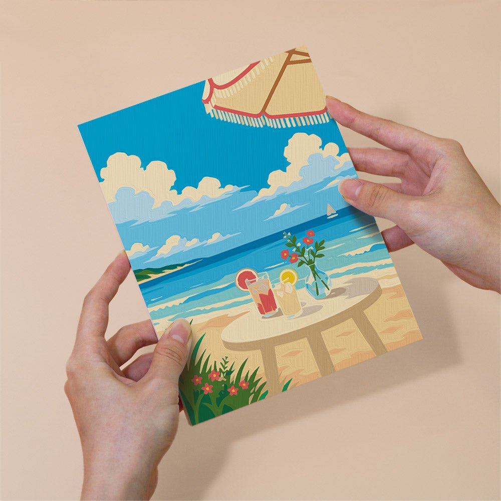 Beach Days mini painting set