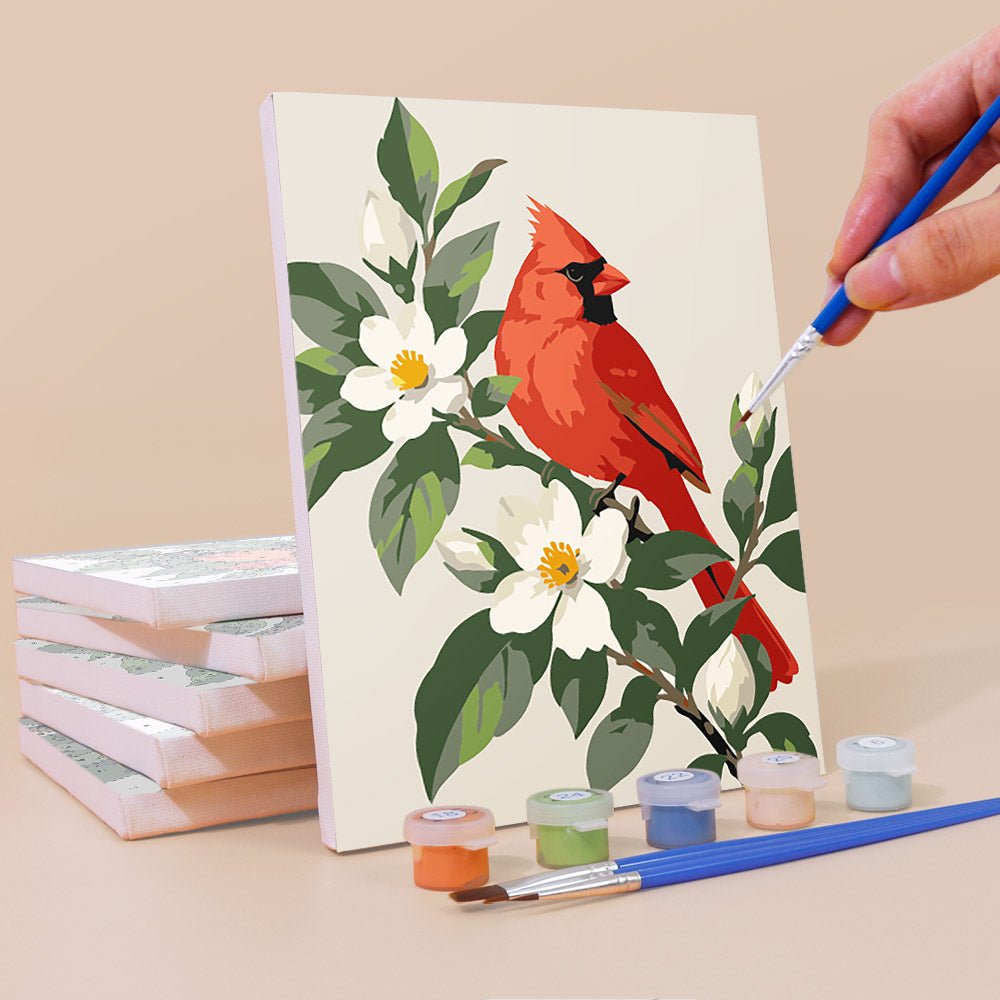Birds and Blossoms mini painting set