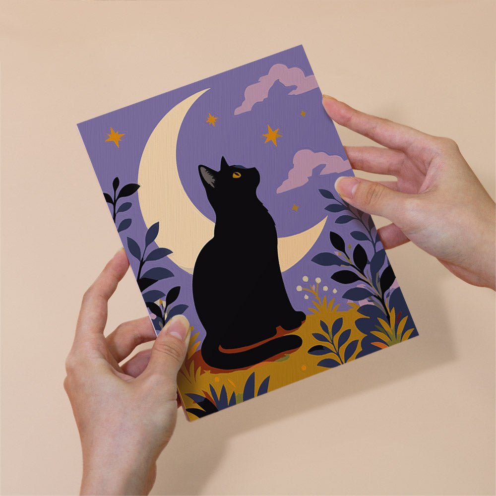 Black Cat Moods mini painting set