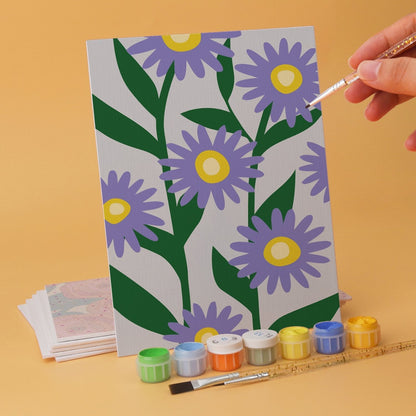 Bloom Garden – Set of 6 Mini Paintings - Judy Paint
