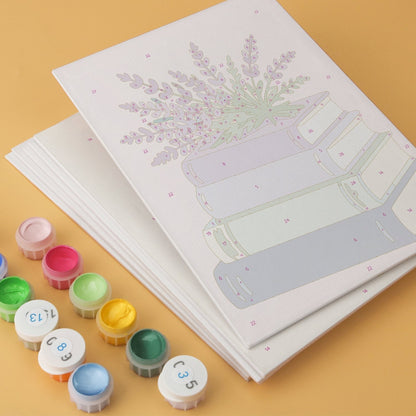 Blooming Books – Set of 6 Mini Paintings - Judy Paint